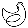 Slepičí máma logo